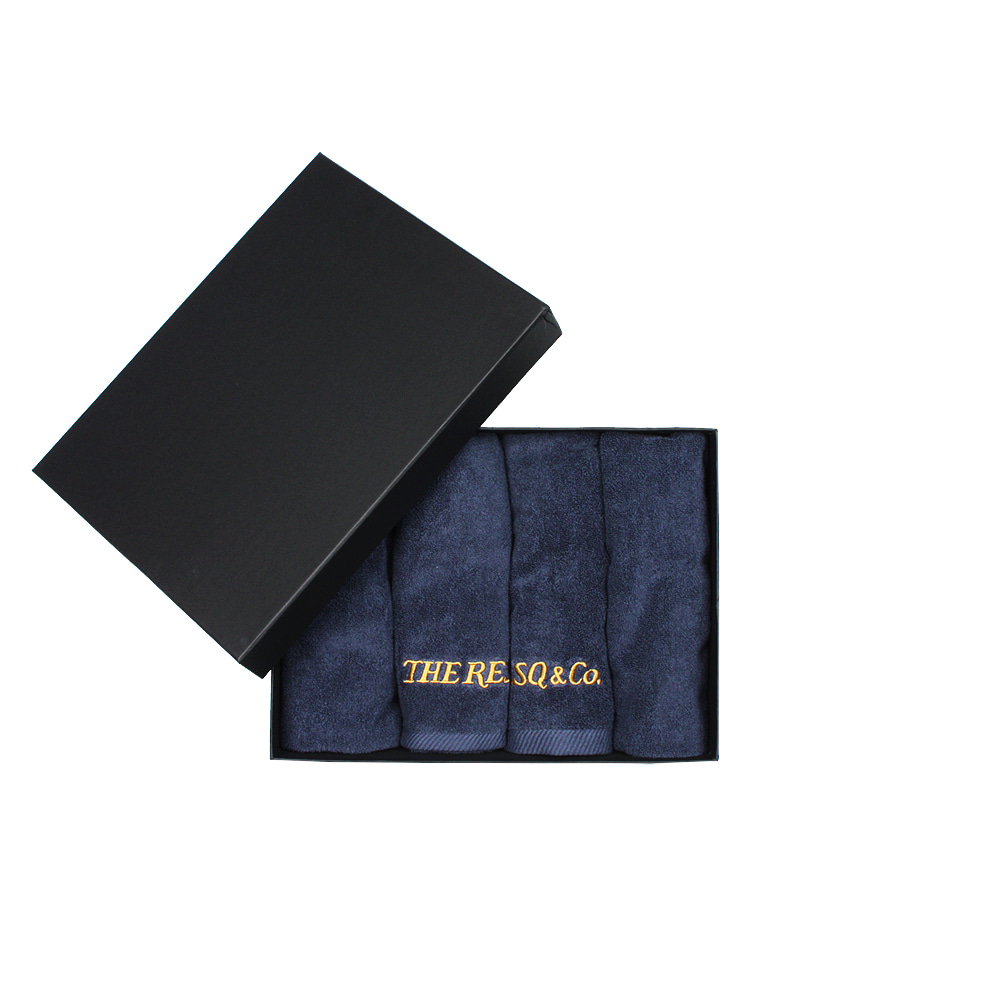 LOGO EMBROIDERY TOWEL [NAVY]